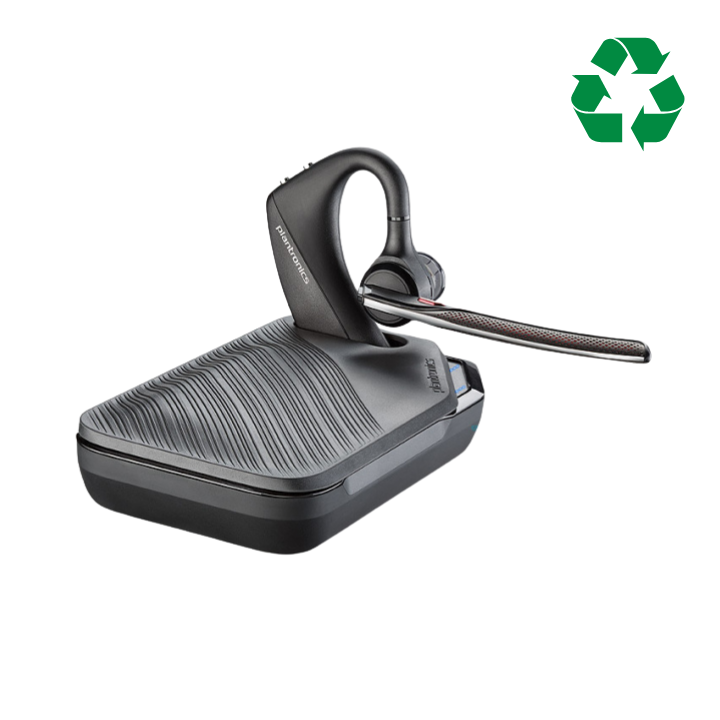 Plantronics Poly Voyager 5200 UC Bluetooth Headset - Refurbished
