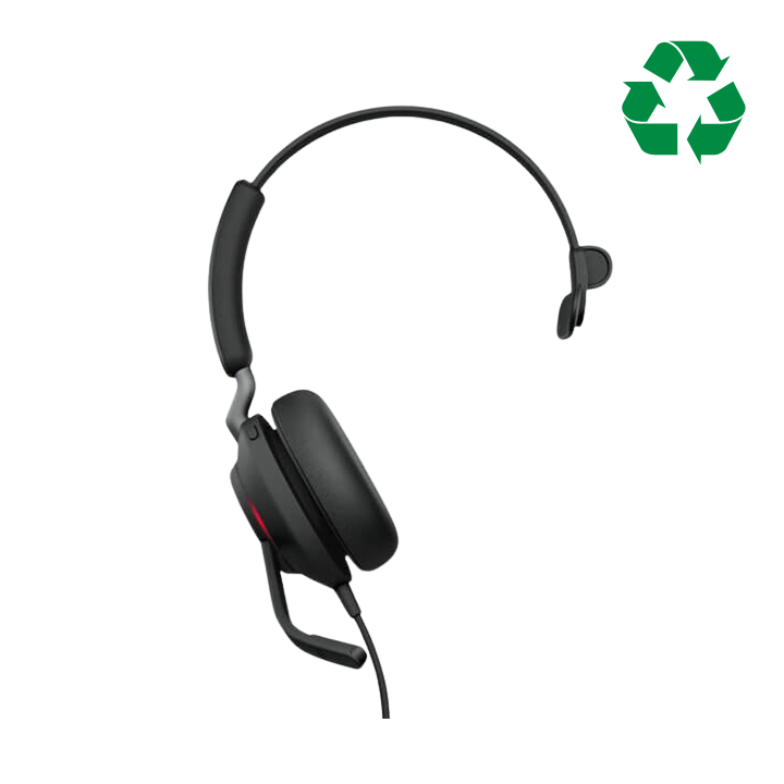 Jabra Evolve2 40 MS Teams Mono USB-A Headset - Refurbished