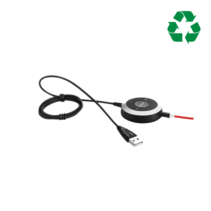 Jabra Evolve 40 UC Stereo USB-A Headset - Refurbished