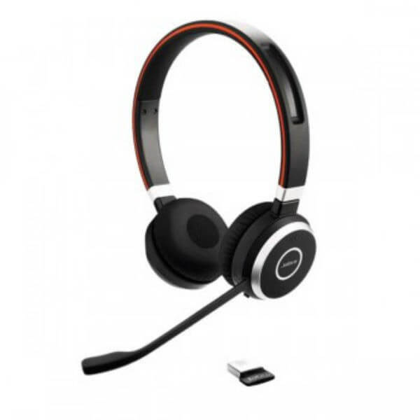 Jabra Evolve 65 MS Teams Stereo Headset with Charging Stand - Headset Sales Ltd