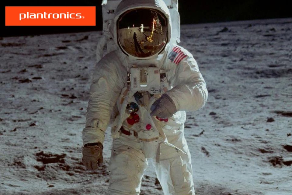 The First Headset On The Moon! - Headset Sales Ltd