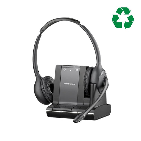 100 x Plantronics Savi W720 Wireless Headset - Refurbished - Headset Sales Ltd