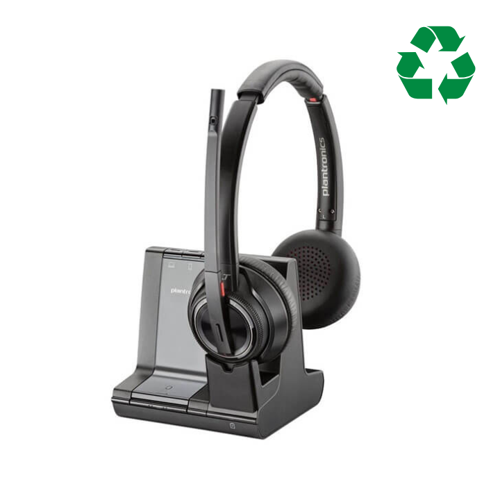 Plantronics Savi 8220 UC Wireless Headset - Refurbished