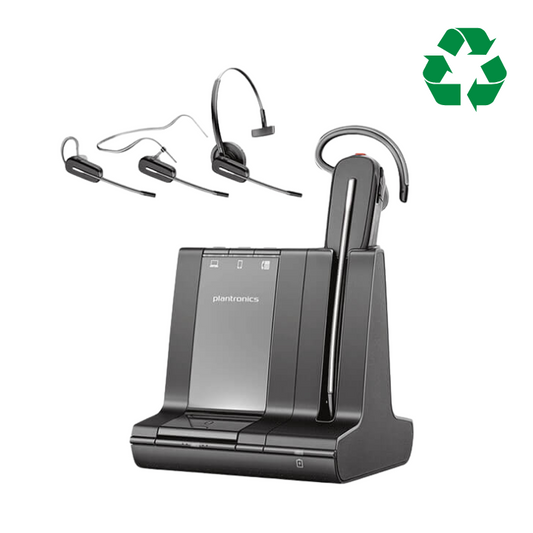 Plantronics Savi 8240 Office Convertible Wireless Headset - Refurbished