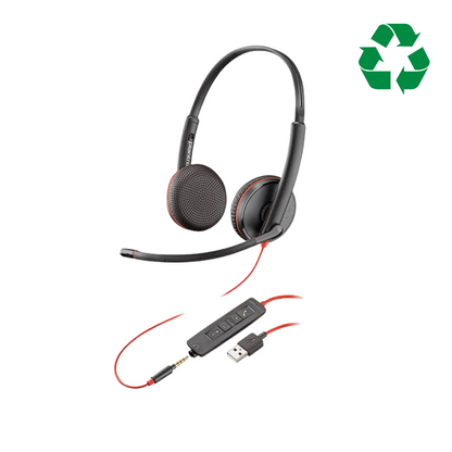 Plantronics Blackwire C3225 Stereo Headset USB-A