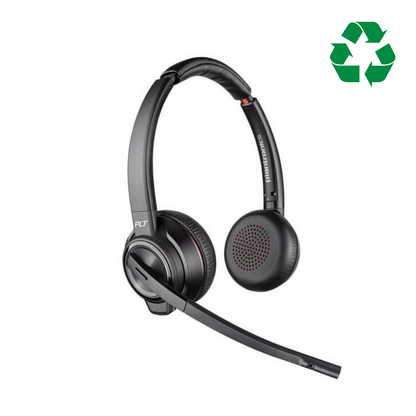 Plantronics Savi 8220 UC Wireless Headset - Refurbished