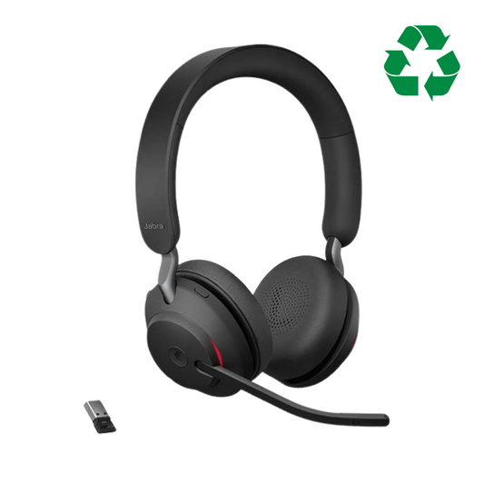 Jabra Evolve2 65 UC Stereo Bluetooth Headset - Refurbished