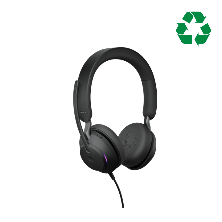 Jabra Evolve2 40 UC Stereo USB-A Headset - Refurbished