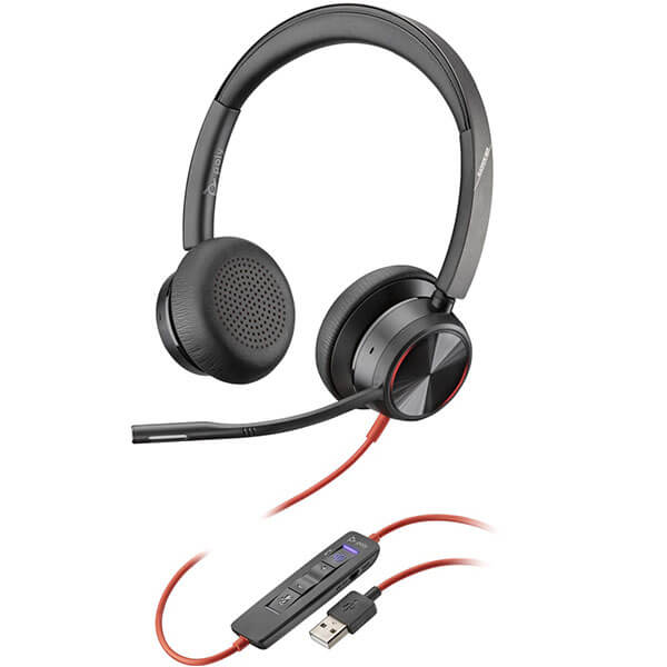 Plantronics Blackwire C8225-M Stereo MS Teams USB-A Headset