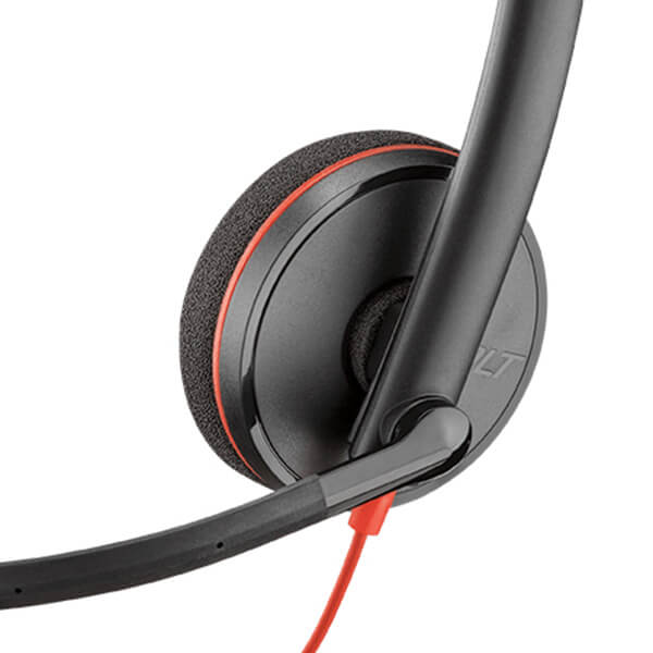 Plantronics Blackwire C3220 Stereo USB Headset – Headset Sales Ltd