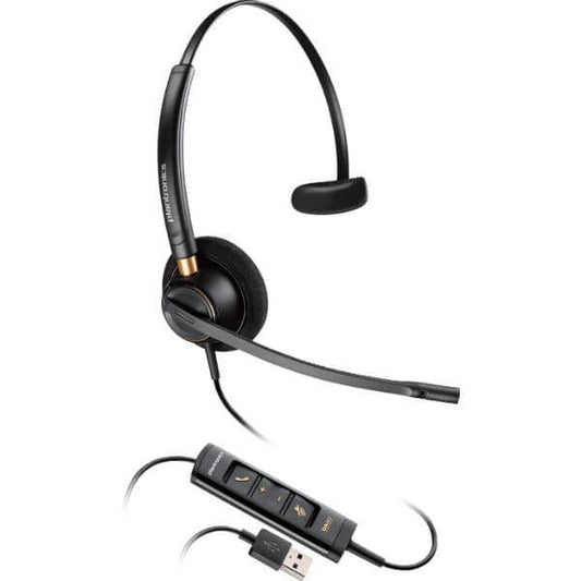 Plantronics EncorePro HW515 USB Mono Headset - Headset Sales Ltd