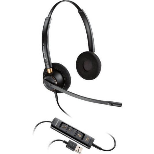 Plantronics EncorePro HW525 USB Stereo Headset - Headset Sales Ltd